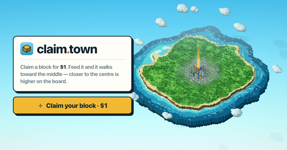 claim.town preview
